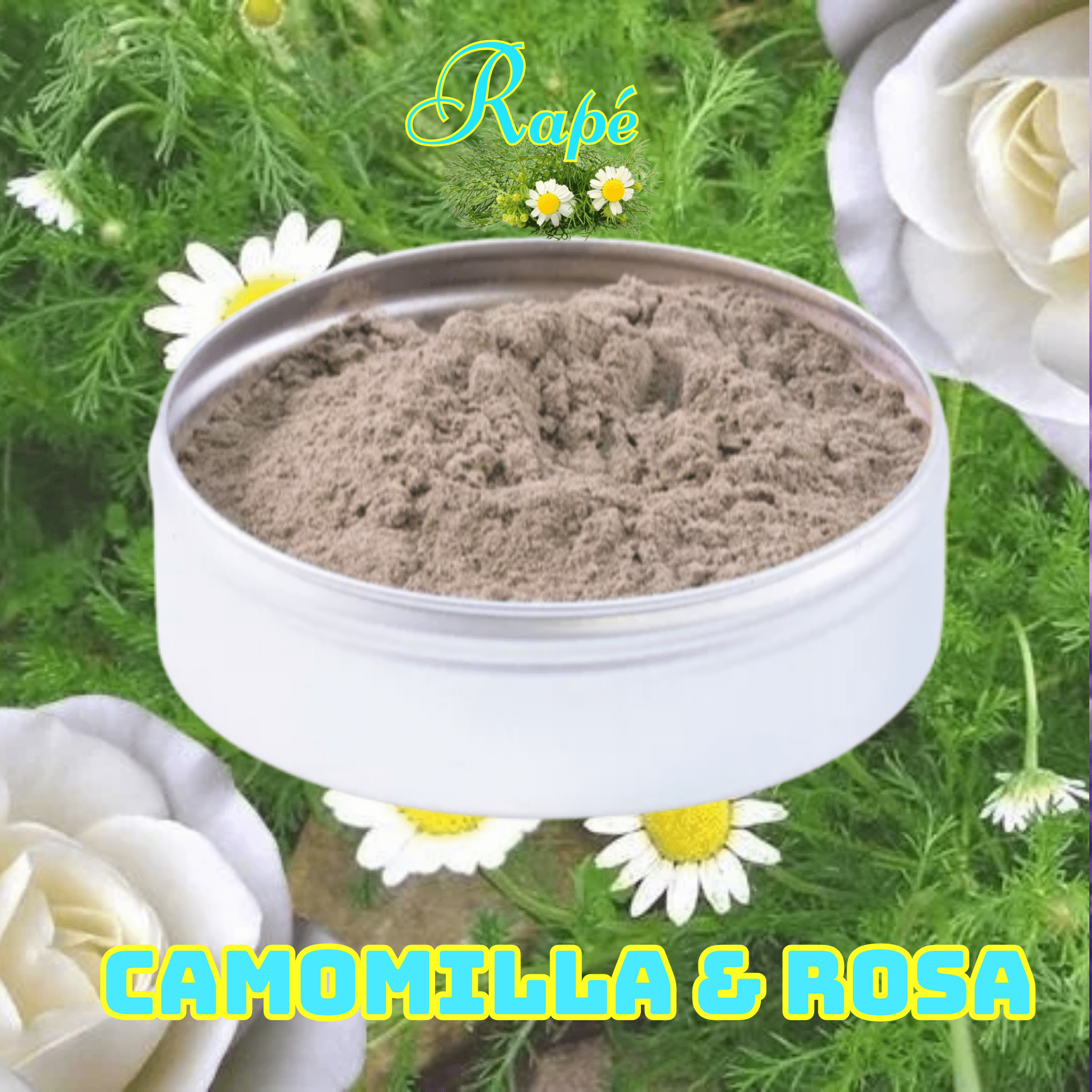 Rapé Kamille und Rosa - Geist Klar und Entspannt